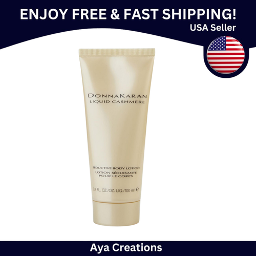 Donna Karan Cashmere Mist Body Cleansing Lotion 3.4 OZ / 100 ml NEW For