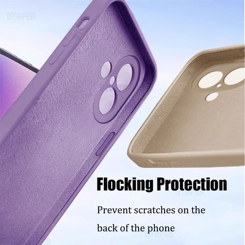 For iPhone 16 Pro Max 15 14 13 12 11 XS 8 7 Plus Liquid Silicone Soft Case Cover - Picture 8 of 39
