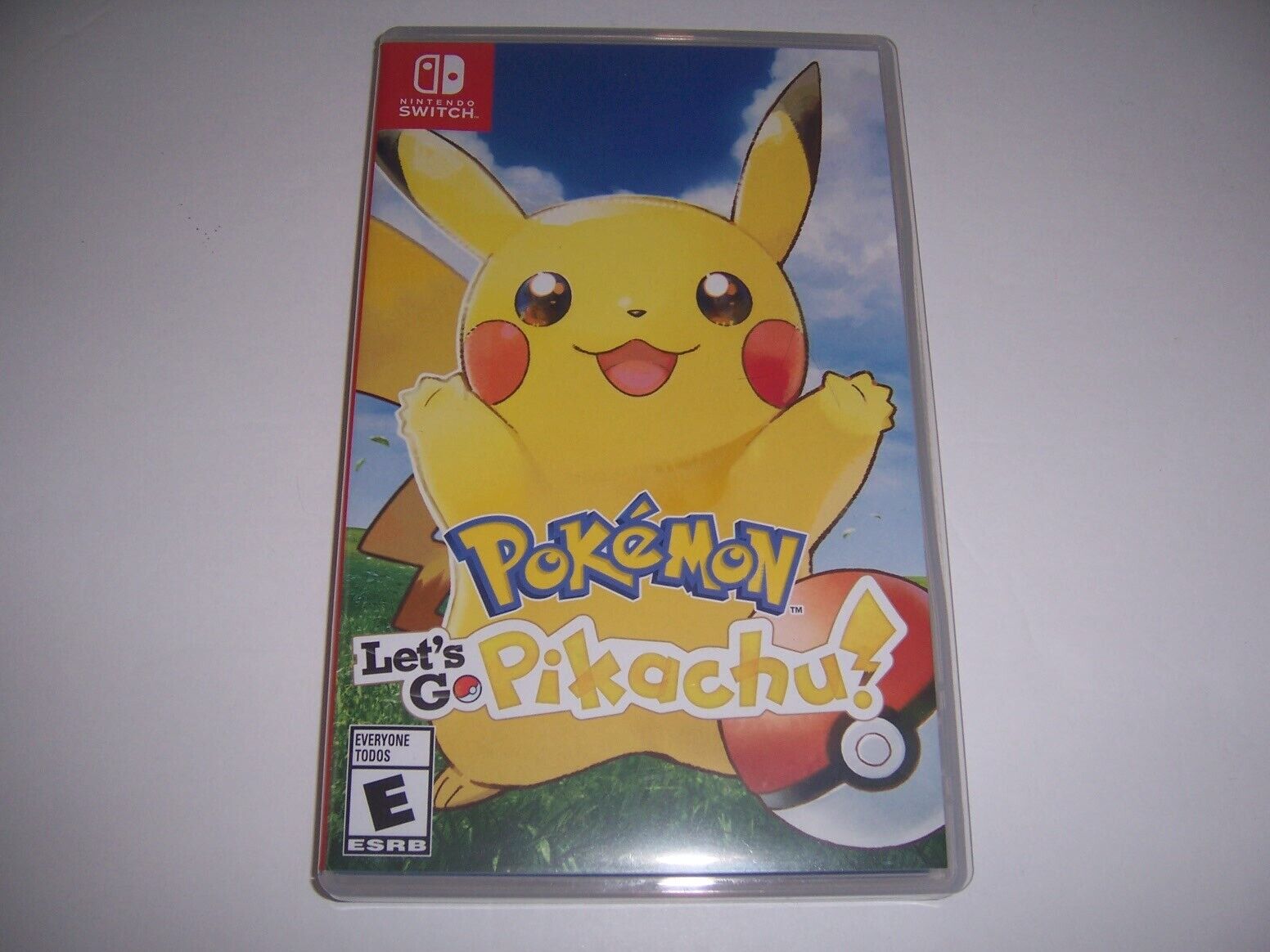 Switch eBay ORIGINAL Nintendo Box Go Artwork Pokemon Let\'s Case Insert | Pikachu