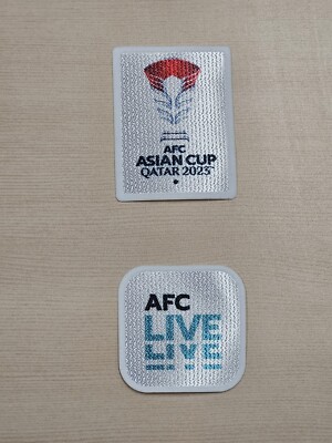 AFC ASIAN CUP QATAR 2023 PATCH SET CHAMPIONS LEAGUE ELITE