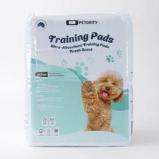 Petority Pet Training Pads Puppy Dog Cat Indoor 60x60cm Super Absorben Puppy Mat