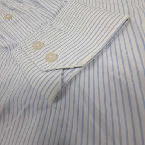 Hugo Boss Shirt Mens SMALL Blue Striped Long Sleeve Button Up Collared Size S - Picture 6 of 12