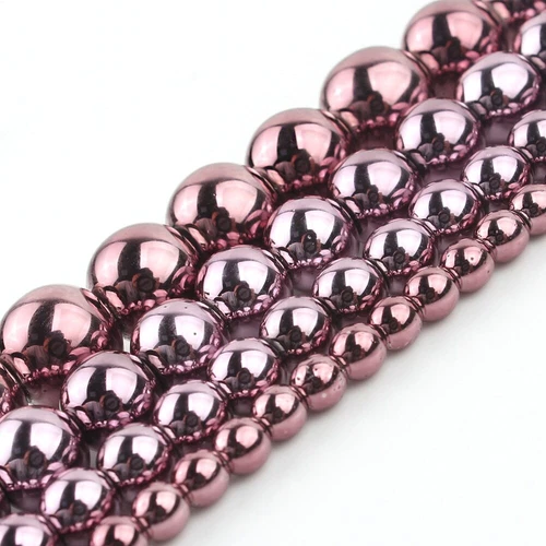 2 3 4 6 8 10 12mm Natural Hematite Faceted Round Loose Bead For Jewelry Making - Picture 37 of 57