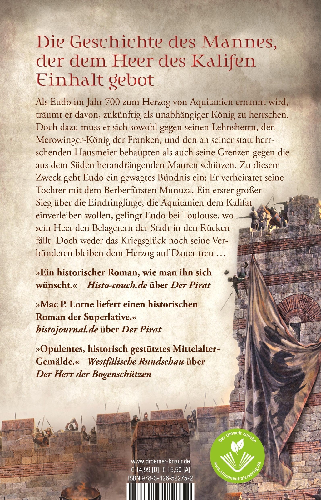 Thumbnail - Mac P. Lorne | Der Herzog Von Aquitanien | Taschenbuch | Deutsch