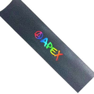 Apex Stunt-Scooter GriptapeTrick Tret Roller Deck Antirutsch Deck Belag Rainbow