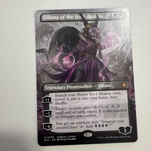 Liliana of the Dark Realms (NM Non-Foil) BLC-0078 Mythic MTG - 第 1/4 張圖片