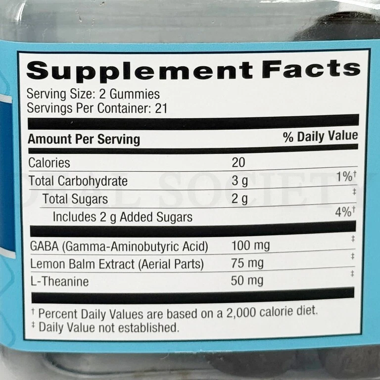 CVS Health GABA Stress Support Lemon Berry Gummies 42 unidades cada lote de 3 Foto 3 de 4