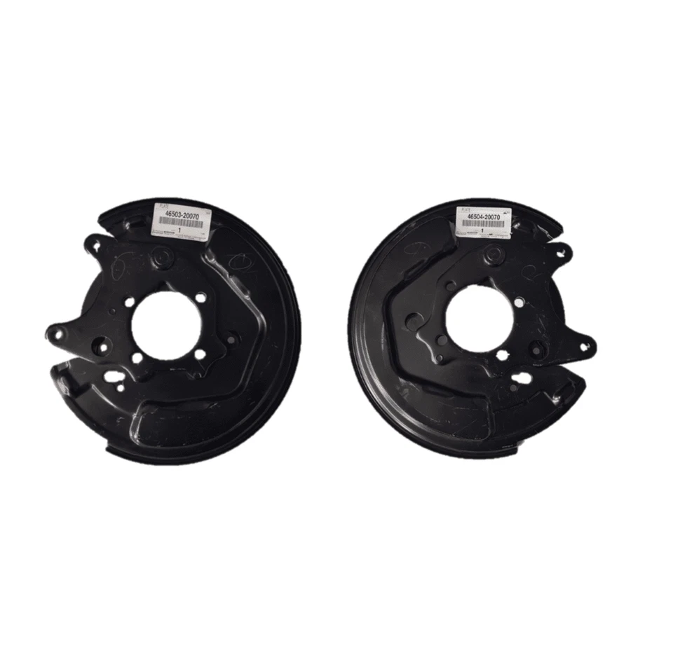 Juego de subconjunto de placa de freno de estacionamiento TOYOTA COROLLA CELICA MATRIX genuino diestro Foto 2 de 4