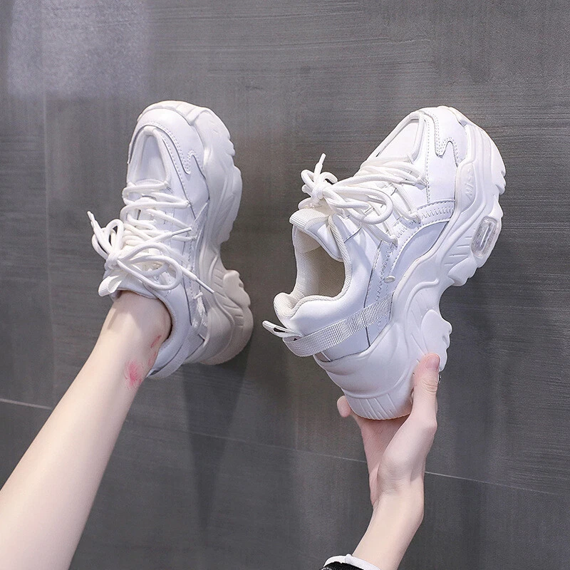 Platform running shoes discount