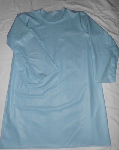 Sweat-Shirt Kleid, Modell KARO, Textilgummi 0,4 mm in 2 Farben und 4 Größen - Picture 2 of 4
