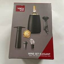 VacuVin Elegant Wine Set Barware Wine Opener Tools