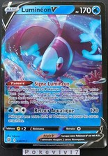 Carte Pokemon LUMINEON 040/172 V Ultra Rare Epée et Bouclier 9 EB09 FR NEUF