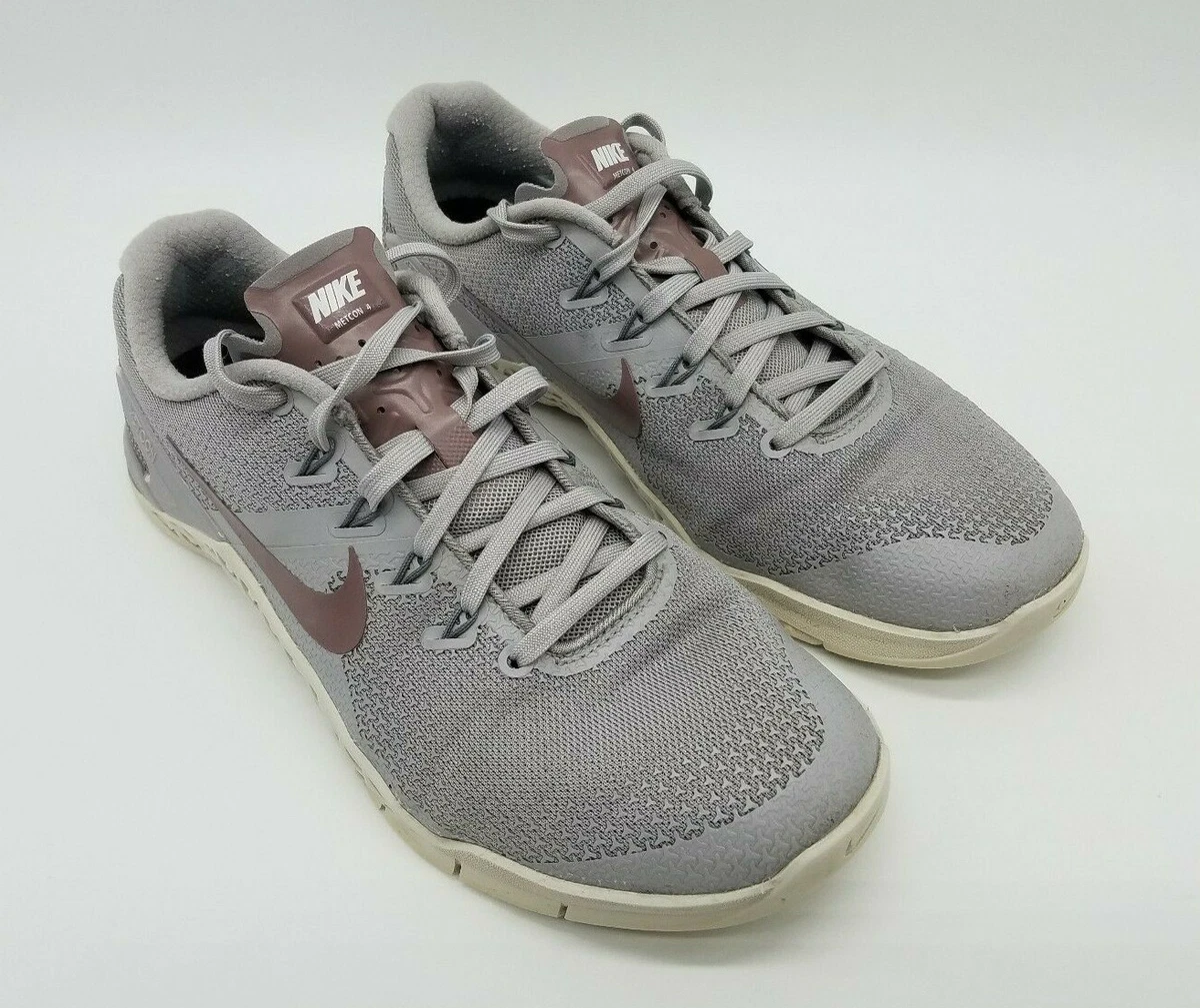 Nike Metcon 4 Women s Size 8.5 Training Crossfit Gym Shoe Grey