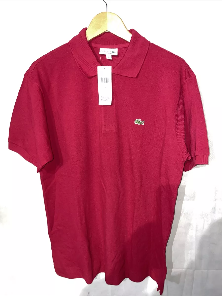 mens lacoste polo shirt. size classic fit | eBay