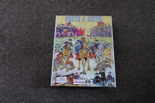 North & South By Infogrames ~ Original Boxed Amiga Game VGC - Afbeelding 2 van 8
