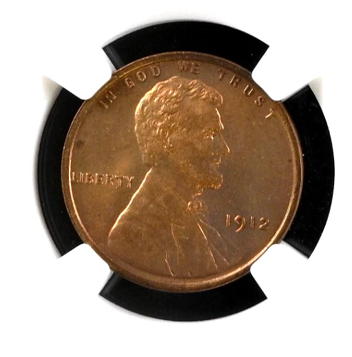 1912 CENTAVO LINCOLN VERMELHO ~ VERMELHO ~ NGC MS64 RD - PREÇO CERTO! - Imagem 2 de 4