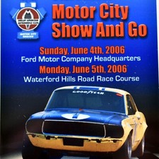 2006 Waterford Hills Road Race Course Shelby Club Ford Motor Company Dearborn MI