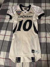 Adidas Cincinnati Bearcats Romel Dismuke 2010 Sugar Bowl Jersey 40 White