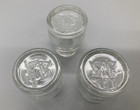Three Vintage Glass Bottles with Lids - SWS Marks - Dental Supplies — photo 4