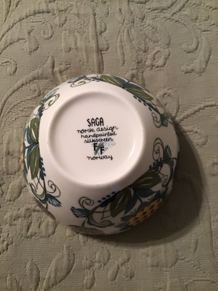 Saga Norsk Design Figgjo Flint F/F Norway Bowl / Cup 5.25