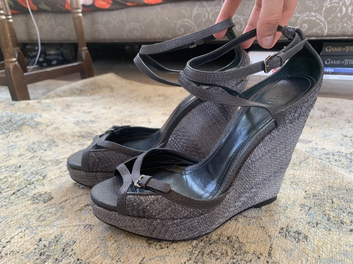 Grey wedges 2025 heels