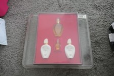 GIVENCHY Amarige fragrance Gift Set Vintage 1980s With Body Silk And Bath Gel