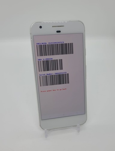 DeGoogled Pixel 32GB Unlocked Android 15 LINEAGE OS 22.1 Silver Smartphone - Picture 3 of 9