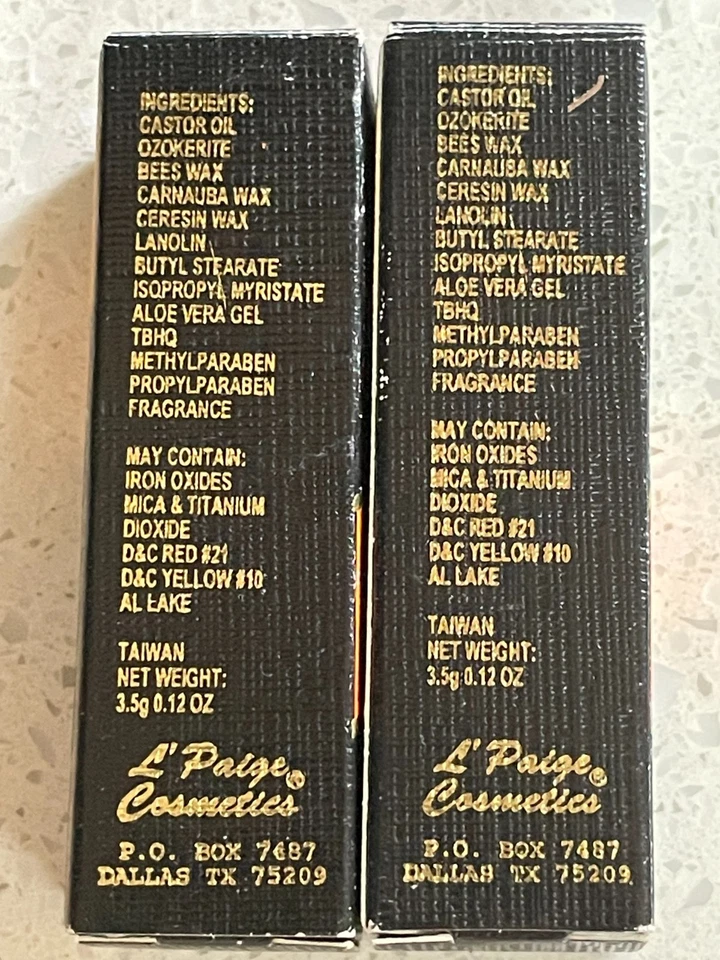 NIP 2 Sealed Tubes L'Paige Aloe Lip Stick Color Changing - Image 3 of 4