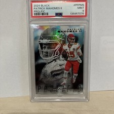 2024 Panini Black Patrick Mahomes II Prolific Case Hit PSA 9 MINT