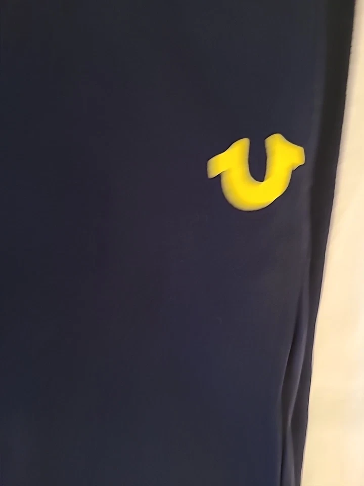 PANTALONES DEPORTIVOS TRUE RELIGION Niños Azul TALLA XL Urbano, Atlético Foto 4 de 4