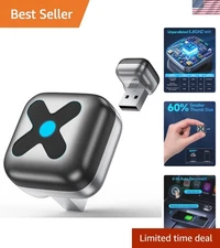 Elegant Ultra Mini Wireless Adapter for CarPlay & Android Auto – 5.8GHz WiFi