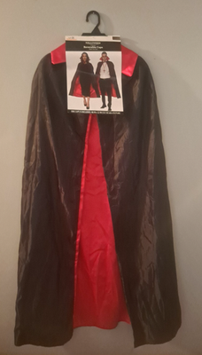 Cape à Capuche En Velours Rouge Halloween – Longueur 160 Cm – Unisexe Pour Adulte Et Enfant – Cosplay Vampire Médiéval