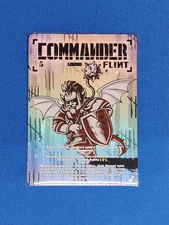 Commander Flint Alt Art Album Cover Neopets Battledome TCG