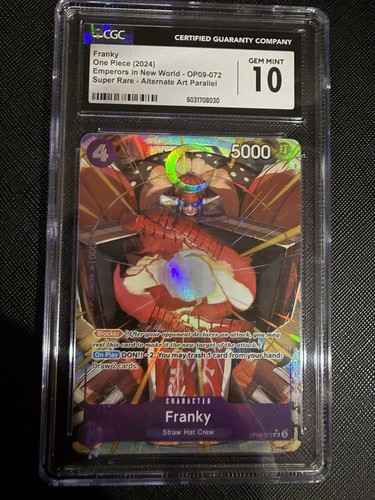 Franky (Parallel) graded CGC 10 for sale on eBay