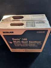 NEW Ecolab 6100536 Oasis 146 Multi-Quat Sanitizer Disinfectant Sanitizer 2.5 gal