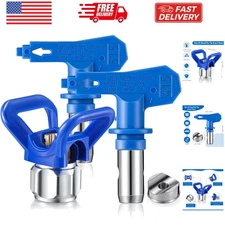 3 Pieces Airless Paint Spray Gun Sprayer Tip Guard Nozzle Seat Replacement fo...