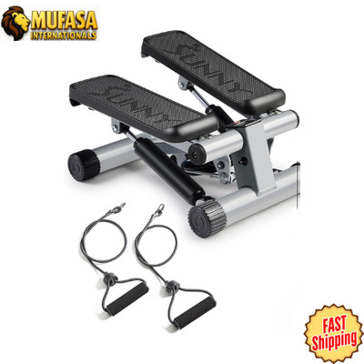 Mini Stepper Machine w/ Bands, 300lb Capacity, Twist Motion, SunnyFit App