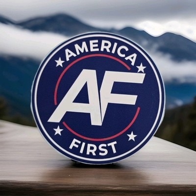 AMERICA FIRST Nick Fuentes Sticker, Vinyl, Decal  American Wanghaf Made In USA
