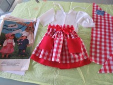 kit vêtement poupée modes et travaux Marie-Françoise février 1979