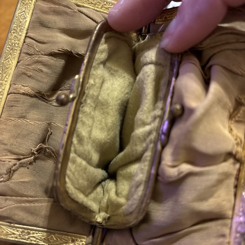 Vintage Art Deco Fabric Purse - Picture 8 of 8