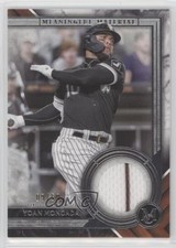 2022 Topps Museum Collection Meaningful Materials Relics 9/50 Yoan Moncada s5j