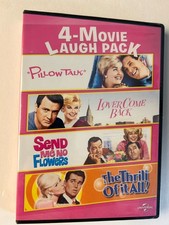 Doris Day DVD 4 Movies Pillow Talk Lover Come Back Send Me No Flowers New Sealed