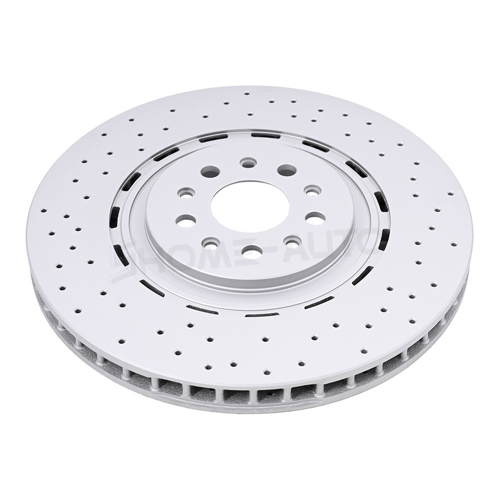 For 2017 2018 2019 2020 Maserati Levante Front Brake Pads And Rotors Drilled