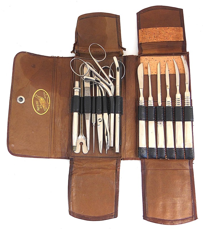Antique Surgeons Surgical Tool Kit made by The Partridge Co. Boston