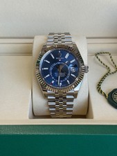 Rolex Sky Dweller 336934 Blue Jubilee NEW July 2026 COMPLETE FULL SET