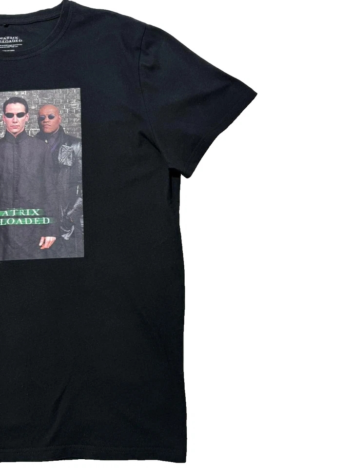 Matrix Reloaded Vintage Movie T-Shirt - Black -Size XXL - Image 4 of 4