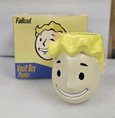 Vault Boy Planter / Pen Holder by Culturefly Bethesda New In Open Box