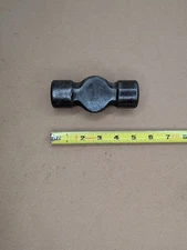 IV594 HELLER USA 2 1/2 Lb Blacksmith Double Face Hammer Horse Logo Farrier 