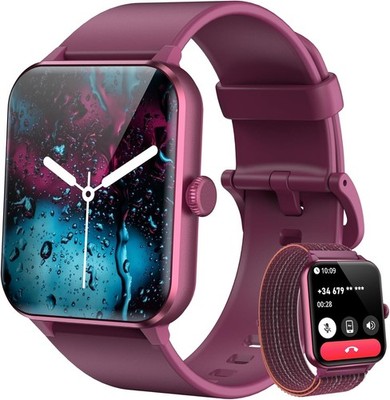 Bluetooth Smartwatch Herren Damen Fitness Tracker Herzfrequenz Pulsuhr Blutdruck
