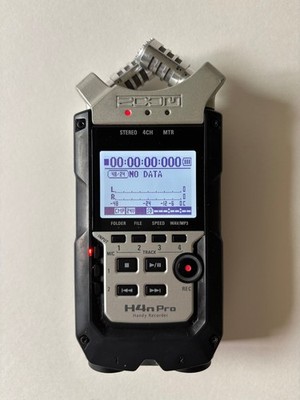 Zoom H4n Pro 4-Track Audio Recorder Bundle w/ Lavalier Mics & Windscreen